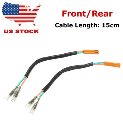 Adaptador de señal de giro cables conector cable de cable para HONDA CB 650F 650R 1000R Foto 1 de 4