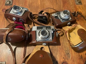 THREE VINTAGE CAMERAS Inc AGFA AND BALDA - Picture 1 of 14