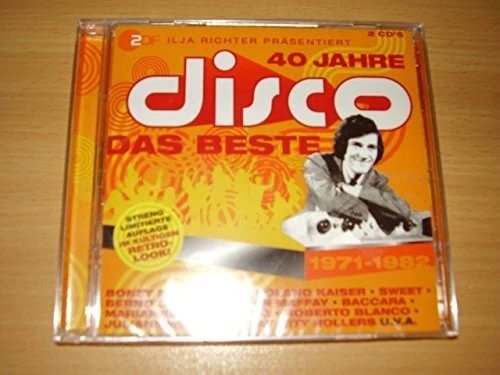Disco-40 Jahre (Ilja Richter, ZDF) Das Beste: Boney M., Marianne Rosenb.. [2 CD] - Bild 1 von 1