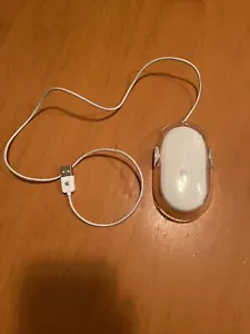 Apple Pro Mouse M5769 USB Mac White/Clear Genuine Original EMC1967 - Picture 1 of 5
