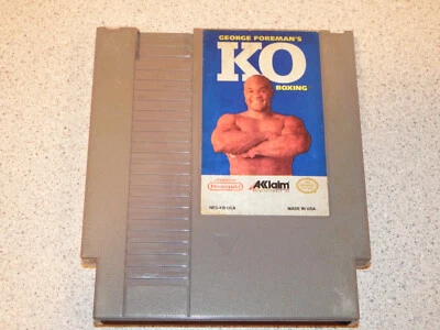George Foreman's KO Boxing (Nintendo Entertainment System, 1992) NES - Image 1 of 3