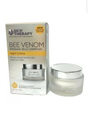 Skin Therapy Bee Venom Rejuvenating Face Night Creme Manuka Jelly Complex 1.7 oz