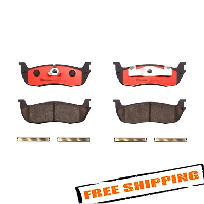 For 2003-2011 Lincoln Town Car Brembo Rear NAO Ceramic Brake Pads Set - Image 1 of 4