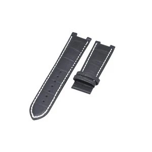 22mm Black Leather Watch Strap For Guess Collection GC420005G - Picture 1 of 6