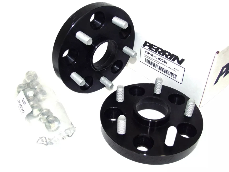 PERRIN Performance 20mm Subaru Wheel Spacers 5x114.3 Bolt Pattern 56mm Hub
