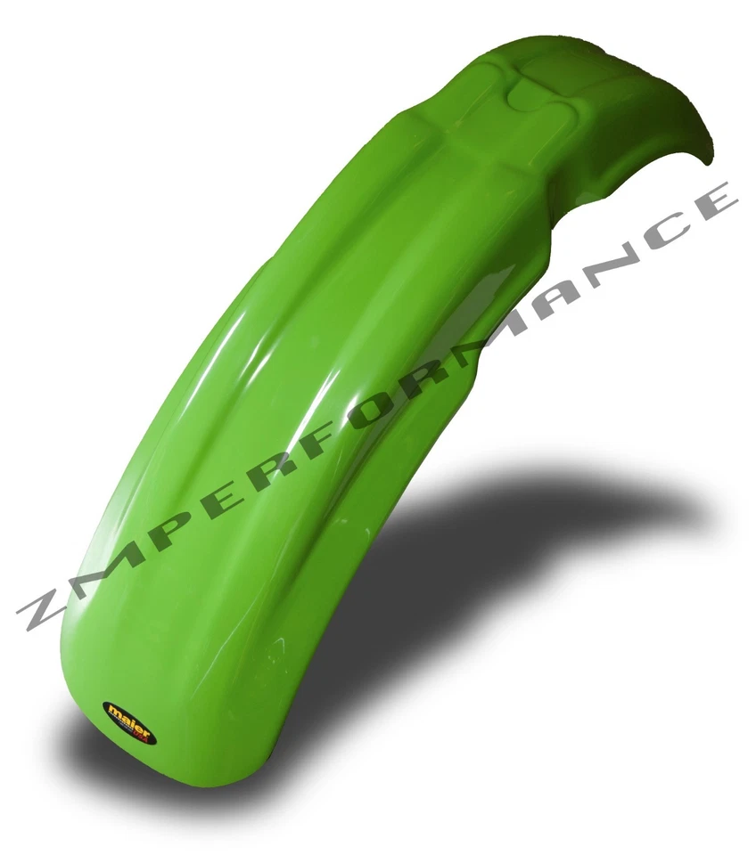 NUEVO PROTECTOR GUARDABARROS DELANTERO MOTO KAWASAKI KX 420 80 - 81 MAIER PLÁSTICO VERDE Foto 1 de 1