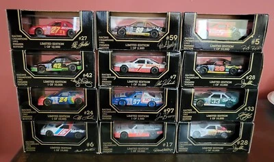 Lot of 12 1:43 Racing Champions 1993 Premier Edition Stock Cars Diecast - New - Image 1 of 3