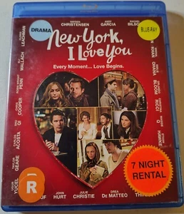 "NEW YORK, I LOVE YOU" Blu-ray OOP Natalie Portman Bradley Cooper Ethan Hawke - Picture 1 of 3
