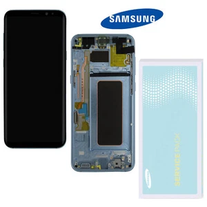 Original Samsung Galaxy S8 Plus G955F | Pantalla AMOLED con marco | Azul - Imagen 1 de 2