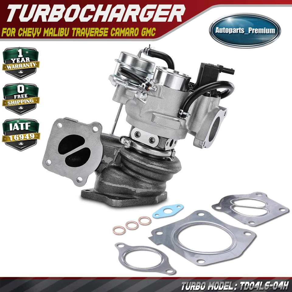 Turbocompressor para Chevy Malibu Traverse Camaro GMC Terrain Buick Cadillac - Imagem 1 de 4