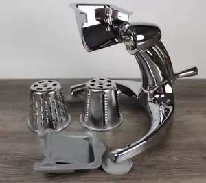 Saladmaster V Maschine manuelle Küchenmaschine Schneider Reibe Zerkleinerer AUS GRID - Bild 1 von 14