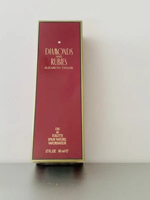 DIAMANTES Y RUBÍES EDT 1,7 OZ POR ELIZABETH TAYLOR CAJA SELLADA DE FÁBRICA PARA MUJER Foto 1 de 4