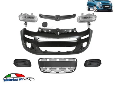 KIT PARAURTI ANTERIORE SENZA SEDE FENDI COMPLETO ADATTO A FIAT PANDA 312 2012-> - Immagine 1 di 2
