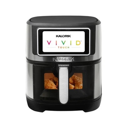 Freidora de Aire Serie VIVID TOUCH 5 Cuartos de Capacidad con Pantalla Táctil de Alta Resolución... Foto 1 de 4