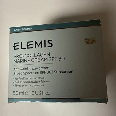Elemis Pro-Collagen Crema Marina Día FPS 30 1.6 oz / 50 ml Exp: 11/26 🔥NUEVA🔥 Foto 1 de 4