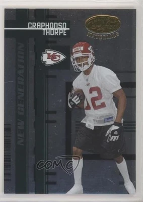 2005 Leaf Certified Materials New Generation /1000 Craphonso Thorpe Rookie RC - Image 1 of 2