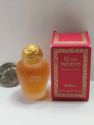 Mini Yves Rocher Rose Ispahan Eau De Toilette Mujer Viaje Talla 0.25 fl oz Foto 1 de 2