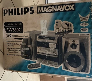 Phillips Magnavox mini hi-fi FW530C Multi CD Factory Sealed Opened For Pics - Picture 1 of 5