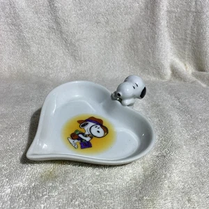 Snoopy Held In Ikebukuro Sunshine 1999 Trinket Dish RARE!!! - Picture 1 of 4