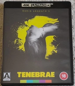 TENEBRAE 4K ULTRA HD ARROW VIDEO DARIO ARGENTO - Imagen 1 de 2