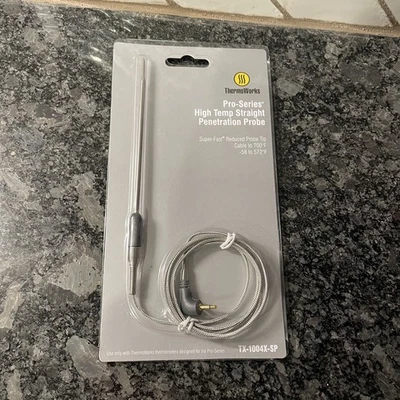 ThermoWorks Pro 系列高温直渗透探头 TX-1004X-SP 全新 — 第 1/4 张图片