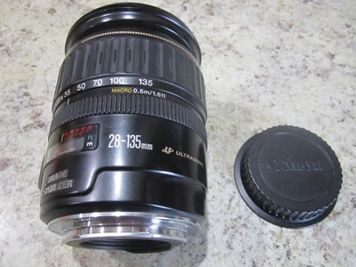 PIEZAS O REPARACIÓN Lente de cámara estabilizador de imagen ultrasónico Canon 28-135 mm F3,5-5,6 Foto 1 de 4