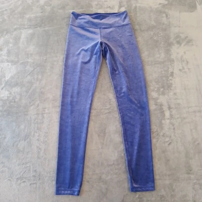 Pantalones al tobillo Athleta Legging para mujer medianos altos púrpura terciopelo 28x30,5 Foto 1 de 4