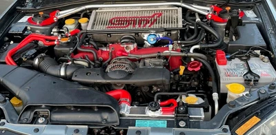 Silicone Radiator Heater Hose For 2000-2007 Subaru GDA WRX STI 11Pcs All colors - Image 1 of 4