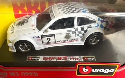 Coche diecast vintage Burago 1:24 BMW M3 1993 ¡NUEVO EN CAJA! Foto 1 de 4