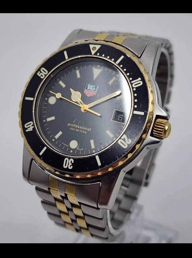 TAG Heuer Gold Plated Band Sport Wristwatches | eBay TAG Heuer Gold Plated Band Sport Wristwatches | eBay