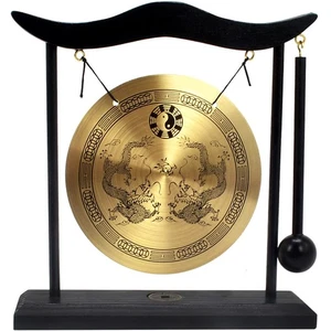 Zen Art Messing Feng Shui Schreibtisch Gong H1303 - Bild 1 von 9