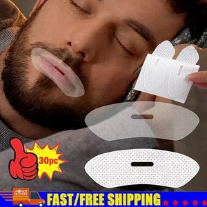 30Pc Strip Mouth Tape Advanced Gentle for Better Nose Improved Breathing Reliefs - Picture 1 of 14