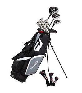  M5 Men's Complete Golf Clubs Package Set Includes Titanium Driver, Left Hand - Picture 1 of 7