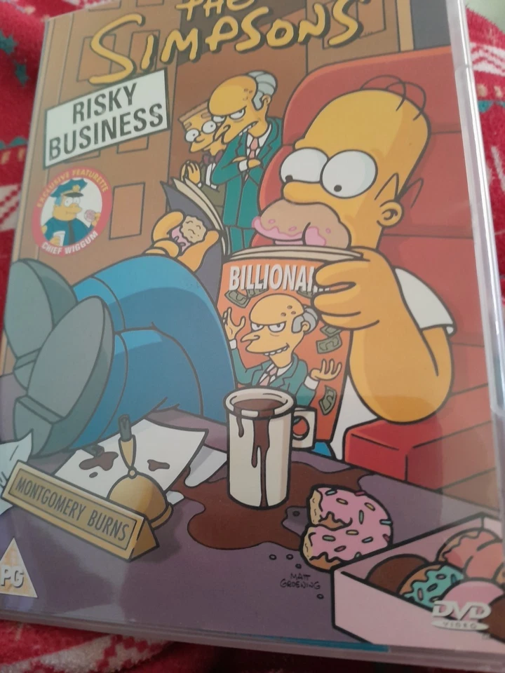 The Simpsons Risky Business DVD UK Edition - Image 1 of 1