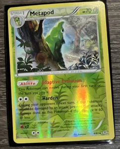 Metapod 4/83 Reverse Holo Pokémon Uncommon LP - Picture 1 of 4