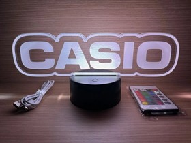 READ INFO - Casio G-Shock Calculator FX Graphic loopy pv watch RGB Led Lamp