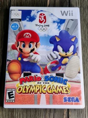 Mario & Sonic at the Olympic Games Nintendo Wii Beijing 2008 No Book - Image 1 of 3