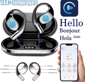 2025 144+ Language AI Translator Earbuds Real Time Bluetooth Translate Earphones - Picture 1 of 9