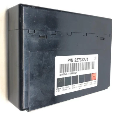 GMC Sierra Silverado 1500 2012 2013 módulo de control de carrocería BCM *Coincidencia OEM 22737274 Foto 1 de 4