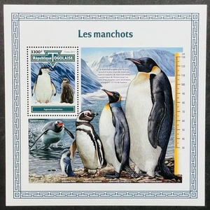 TOGO PENGUINS STAMPS S/S MNH 2017 PENGUIN AQUATIC FLIGHTLESS BIRD WILDLIFE FAUNA - Picture 1 of 1