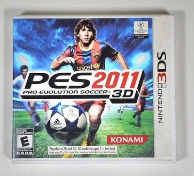 Pro Evolution Soccer 2011 3D (Nintendo 3DS, 2011) CIB Compete Tested Fast Ship! - Image 1 of 4