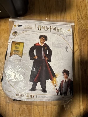 Disguise Harry Potter Deluxe Robe Child Costume Jumpsuit Size M Medium 7-8  #159 - Image 1 of 4