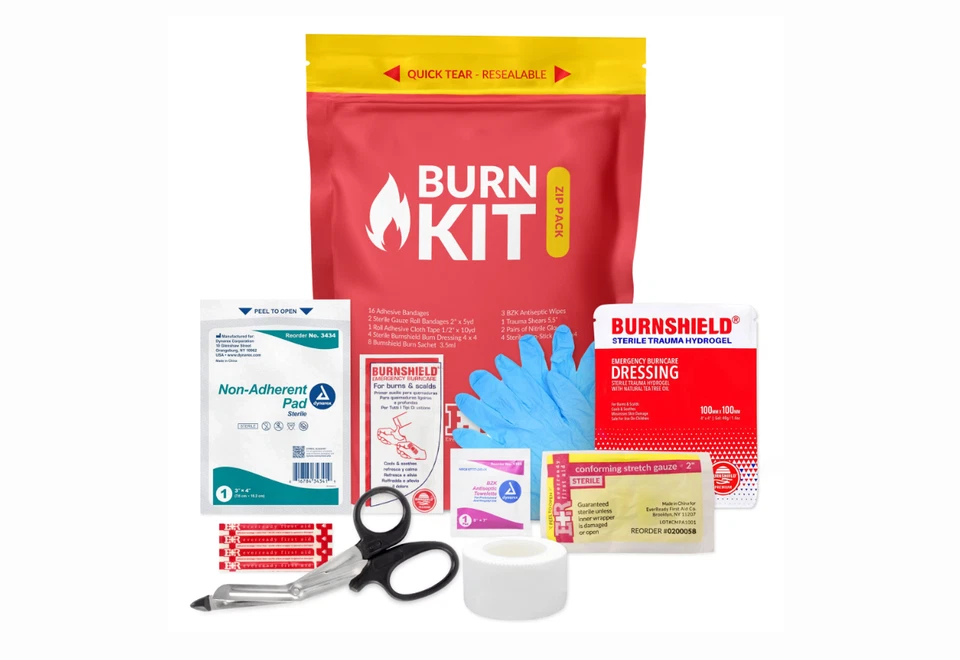 First Aid Burn Kit in Resealable Package - Image 1 of 2
