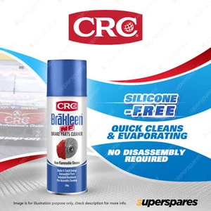 1 x CRC Heavy Duty Brakleen Brake Parts Cleaner Degreaser 500g For Brake Clutch - Picture 1 of 2