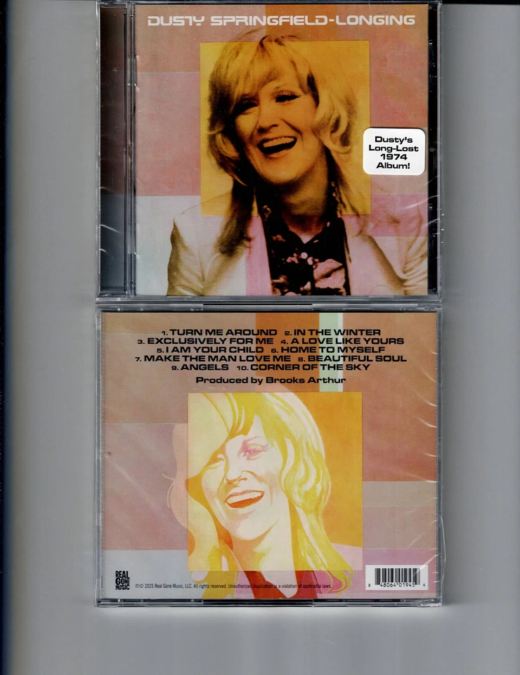 DUSTY SPRINGFIELD - LONGING (CD 2025) NEW *10 TRACKS* - Image 1 of 1