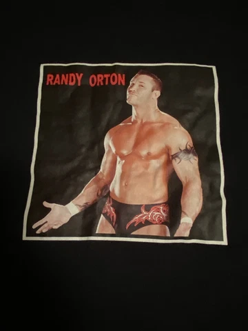 Randy Orton T Shirt The Man The Legend Mens L Cover