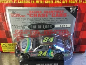 XRARE 1:64 Jeff Gordon #24 DUPONT 1996 “CHROME CHASE” Die Cast NASCAR- PRICELESS - Picture 1 of 5