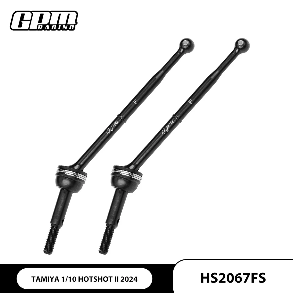 GPM 4140 Front CVD Drive Shaft Thickened 67mm For TAMIYA 1/10 Hot Shot II 2024 - Image 1 of 3