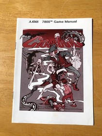 Atari 7800 Manual Crossbow