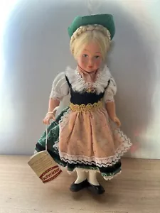 Vintage Schmider Trachten Doll. Size 8” Rosel Berchtesgaden - Picture 1 of 12
